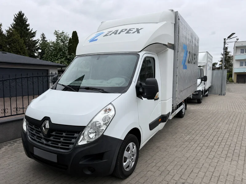 Renault Master - plandeka 8 europalet firmy zapex